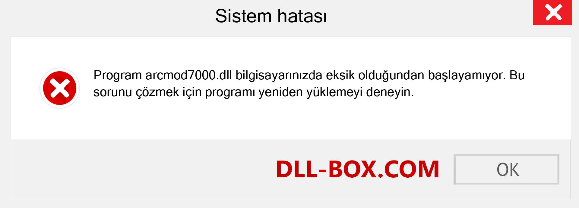 arcmod7000.dll dosyası eksik mi? Windows 7, 8, 10 için İndirin - Windows'ta arcmod7000 dll Eksik Hatasını Düzeltin, fotoğraflar, resimler